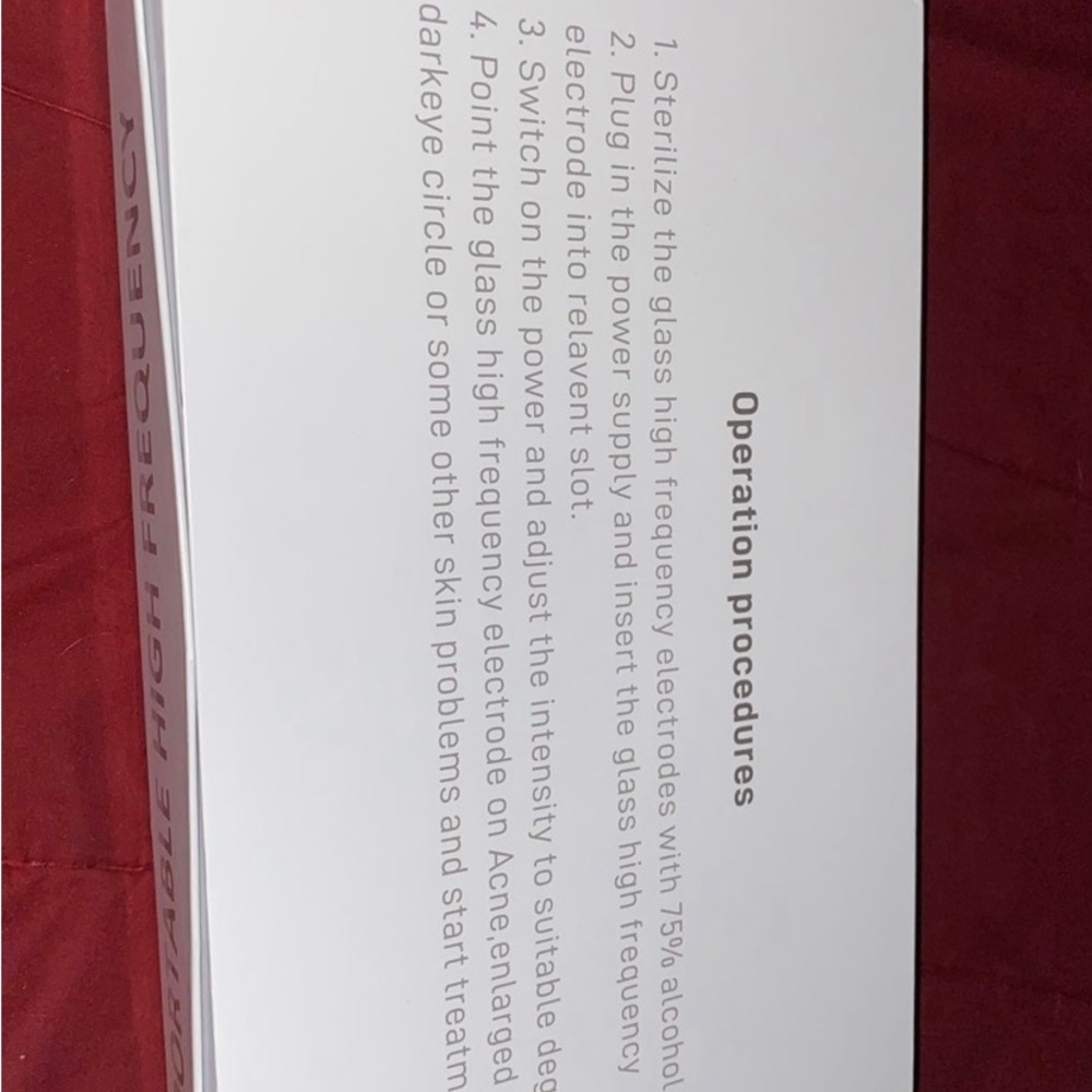 Skin therapy wand